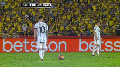 Lionel Messi vs  Ecuador - WC 2022 South America Qualifiers - 1080i. - YouTube
