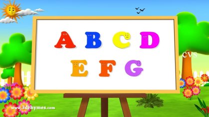 ABC Song | ABCD Alphabet Songs | ABC Songs for Children - 3D ABC Nursery Rhymes - YouTube