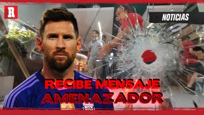 Lionel Messi AMENAZADO en ROSARIO - YouTube