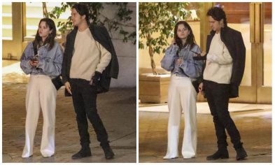 Selena Gomez & Nat Wolff step out for dinner together