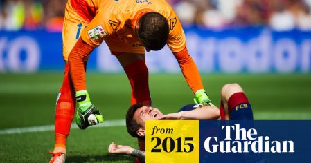 Barcelonaâs Lionel Messi out for up to eight weeks with knee injury | Lionel Messi | The Guardian