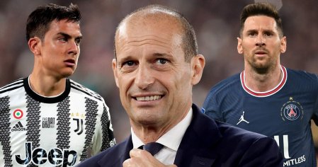 Massimiliano Allegri issues harsh Lionel Messi warning to Paulo Dybala on Juventus exit - Mirror Online