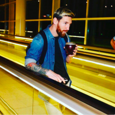 Lionel Messi Likes Drinking Yerba Mate