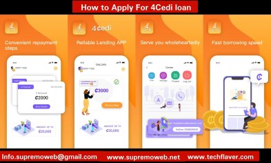 4Cedi Loan: How To Get a sum of ghc100 to ghc10,000 without collateral using this app. ★ SupremoWeb