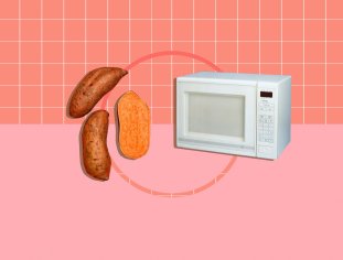 How to Microwave a Sweet Potato