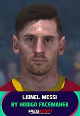 PES 2017 Face Lionel Messi (From PES 2021)