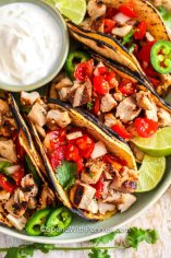 Chicken Street Tacos {easy to make} - Spend With Pennies