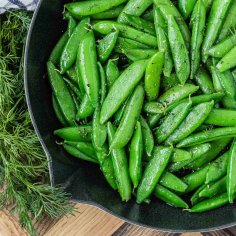How to Cook Snap Peas - so easy! - Rachel Cooks®