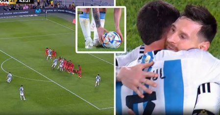 Lionel Messi scores 800th goal of his career with stunning free kick for Argentina - Football News & Music site