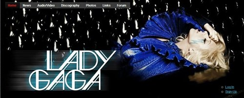 lady gaga website