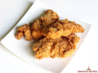 KFC fried chicken recipe - Swasthi's Recipes