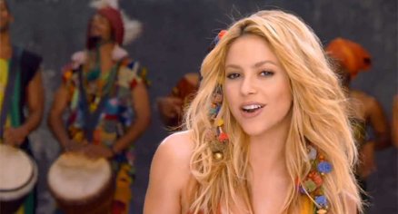 Shakira campeona mundial con el âWaka wakaâ
