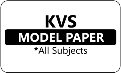 KVS 5th Class Model Paper 2023 Pdf Download (*All Subject)