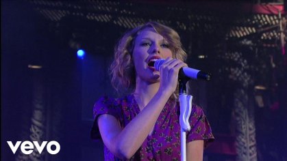 Taylor Swift - Speak Now (Live on Letterman) - YouTube
