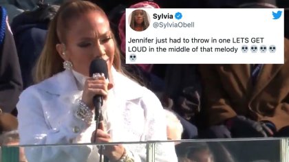 We need to discuss JLo sneaking 'Let's Get Loud' into Biden's inauguration | Mashable