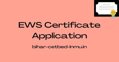 EWS Certificate Application 2022: How to apply for EWS Certificate