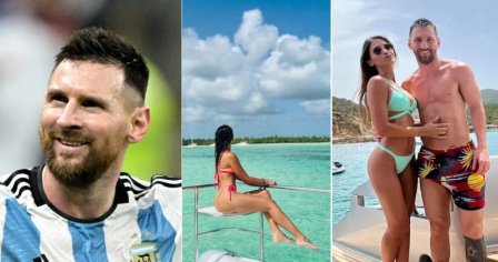 Lionel Messi’s Wife Antonela’s Outfit Goes Viral At World Cup (Photos) - Game 7