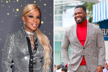 50 Cent & Mary J. Blige Get Flirty While Showing Each Other Love   - AllHipHop