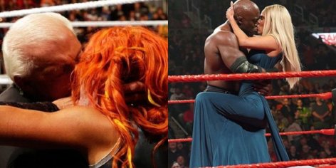 10 Most Shocking Kisses In WWE History 