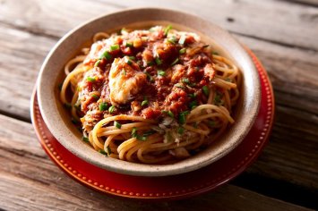 Spaghetti with Crab Sauce Recipe - Hunter Angler Gardener Cook
