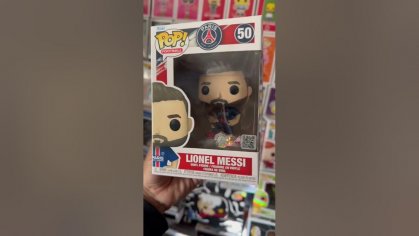Lionel Messi Funko pop Collectable World Cup Argentina PSG - YouTube
