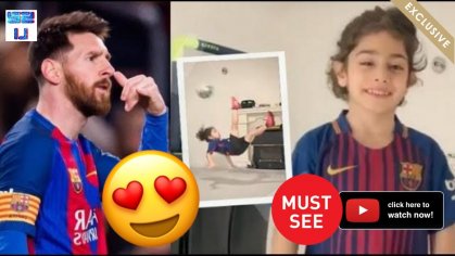 lionel messi 6 years old