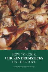 How to Cook Chicken Drumsticks on The Stove - Step by Step Instructions