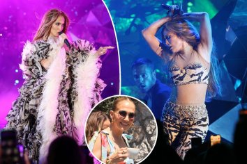 Jennifer Lopez performs first show since marrying Ben Affleck