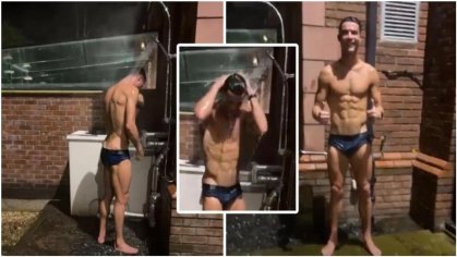 Cristiano Ronaldo takes shower on Instagram Live, almost one million people tune in<!-- --> - SportsBrief.com
