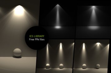 Free ies library - 3DArt