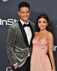 Three Years After Becoming Engaged, Sarah Hyland And Wells Adams Got Married - Celebrity Insider