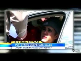 Justin Bieber 911 Call from Paparazzi chase | photographer killed ! - YouTube