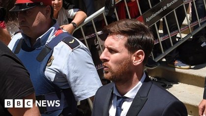 Lionel Messi handed jail term in Spain for tax fraud - BBC News