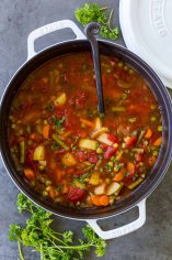 how to cook vegetable soup