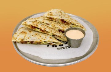 How to Make Danny Trejo's Fried Chicken Quesadilla With Spicy Slaw