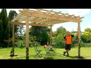 How to Build a Pergola | Mitre 10 Easy As DIY - YouTube