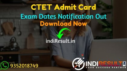 CTET Admit Card 2021 Link Activated Download ctet.nic.in Hall Ticket