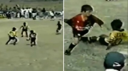 Footage Of Lionel Messi Playing Football As A Child Stuns Fans