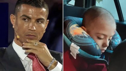 Cristiano Ronaldo Helps Fund Seven-Year-Old Tomas' Cancer Treatment