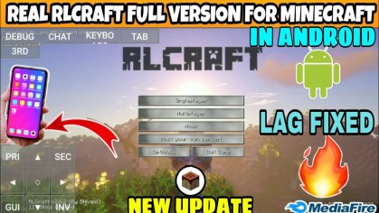 RLcraft for Android | Real rlcraft full version for Minecraft | RLcraft in Pojav Launcher New Update - YouTube
