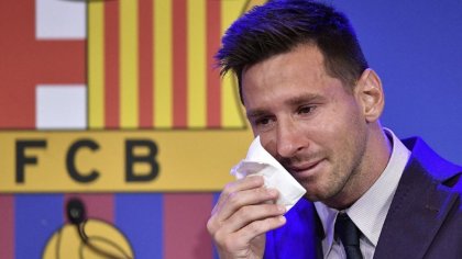 Wow! Tisu Bekas Usap Air Mata Lionel Messi Dijual Rp 14 Miliar