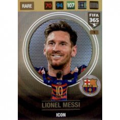 Sale Trading Card Lionel Messi Icon Barcelona Fifa 365 Adrenalyn XL 2017