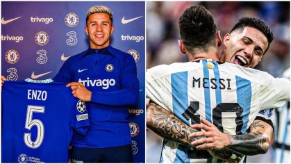 What Lionel Messi Said About New Chelsea Signing Enzo Fernandez<!-- --> - SportsBrief.com