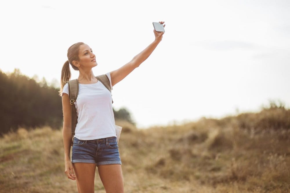 Selfie in the field