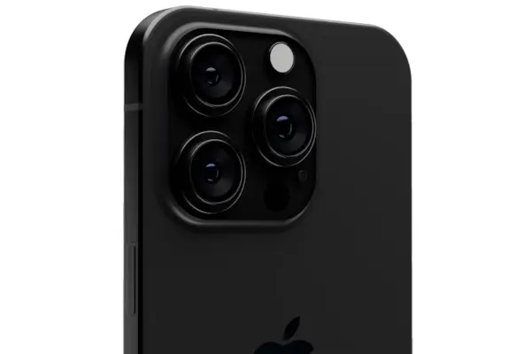 IPhone 15 Pro black camera render leaked
