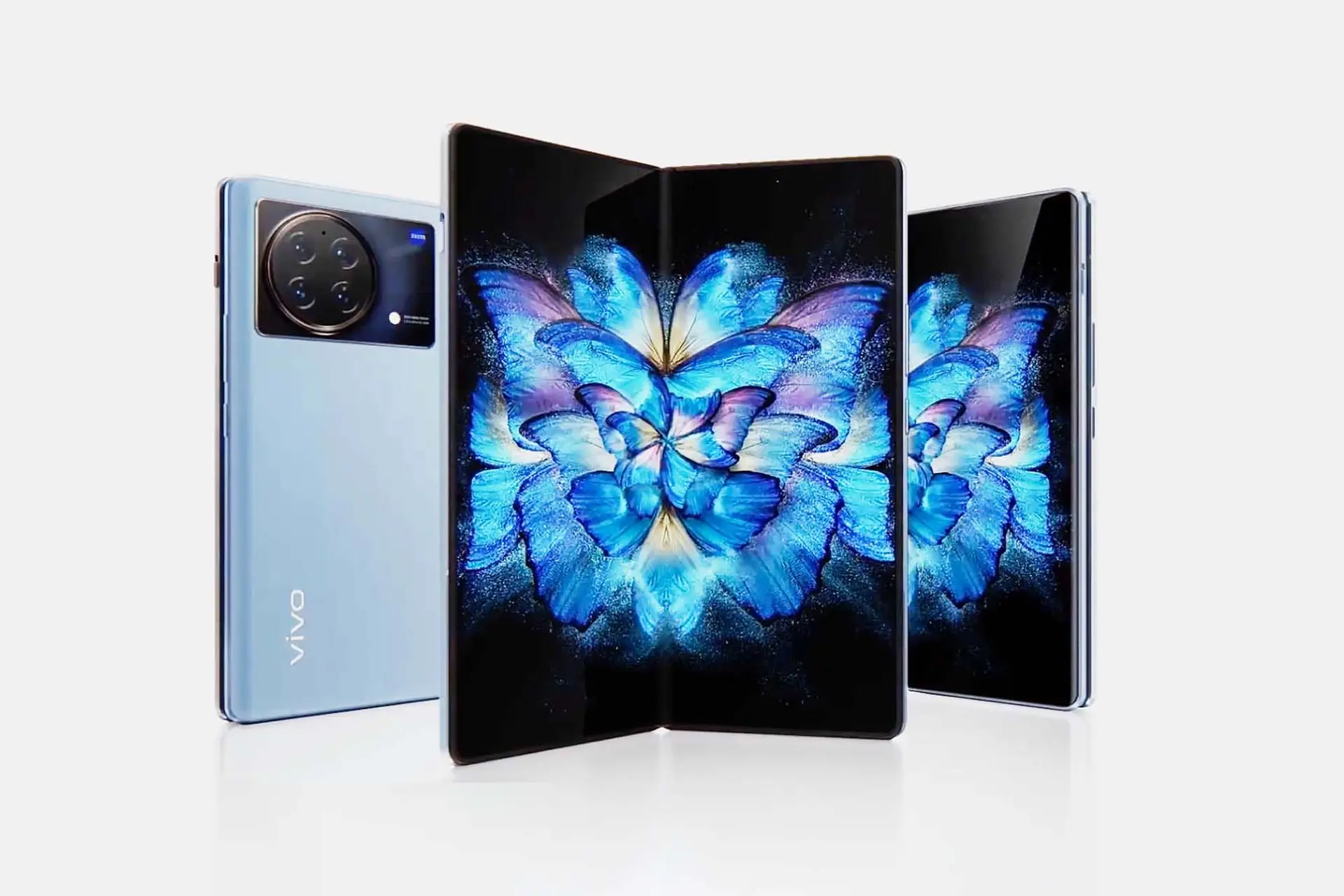 Vivo X Fold from front and back view