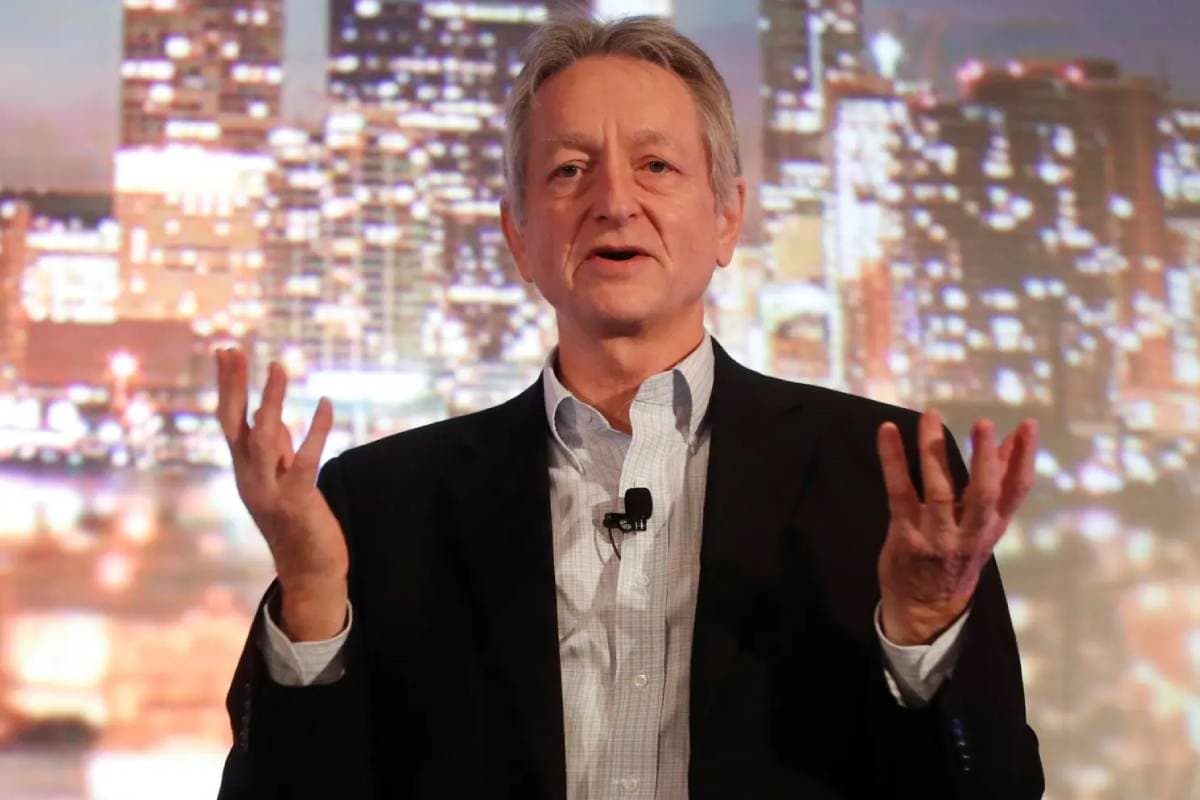 Geoffrey Hinton, nicknamed the Godfather of AI