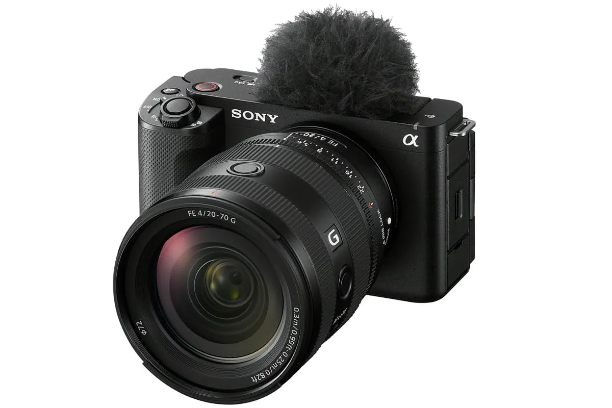 Sony ZV-E1 camera with lens