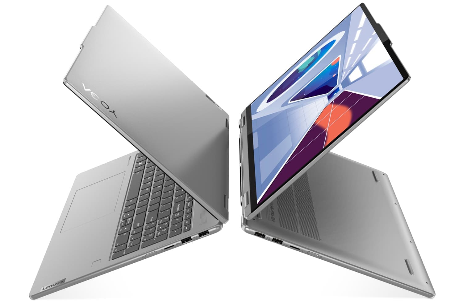 Lenovo Yoga 7 2023 Laptop from above