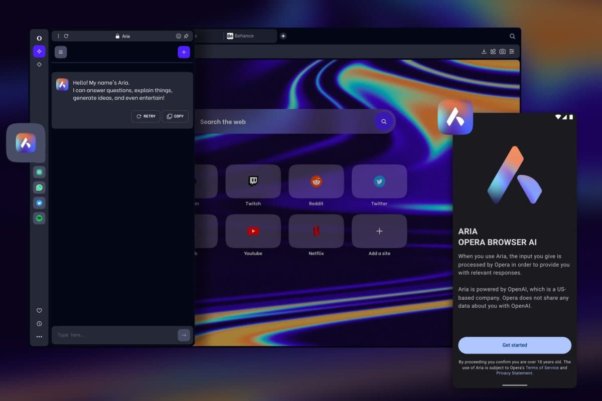Opera AI Browser